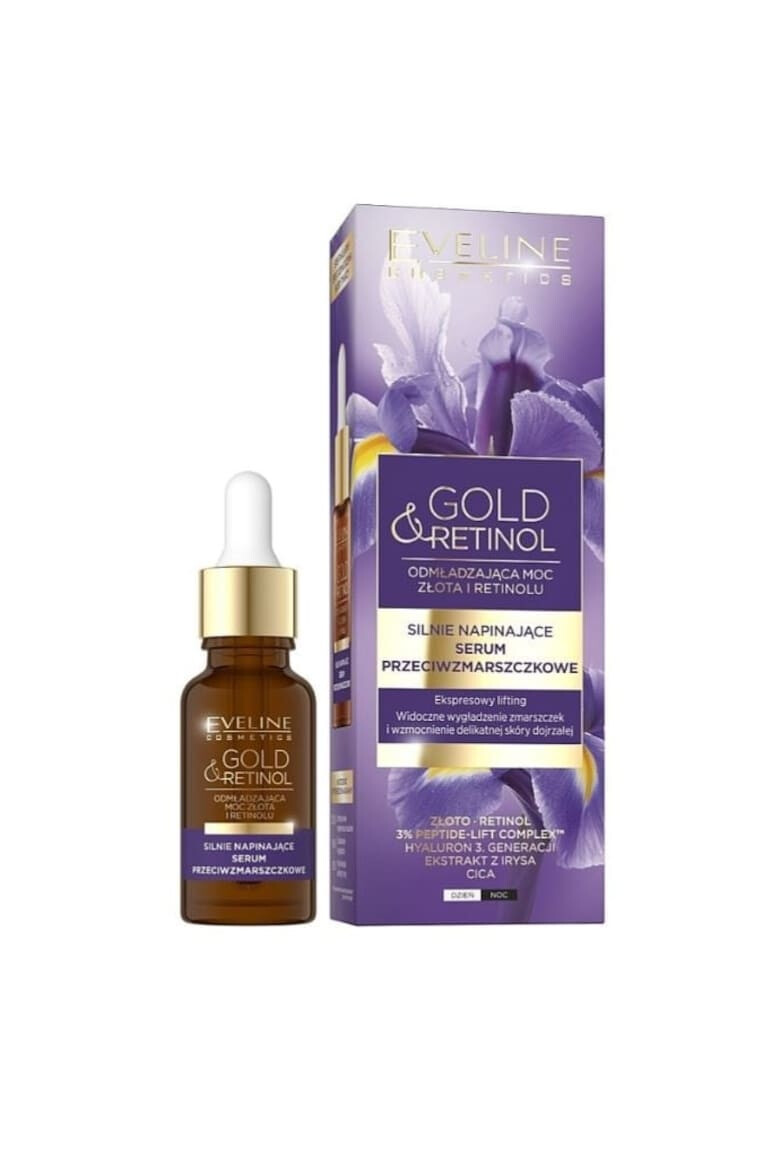 Eveline Cosmetics Ser pentru fermitate impotriva ridurilor Gold And Retinol 18 ml - Pled.ro