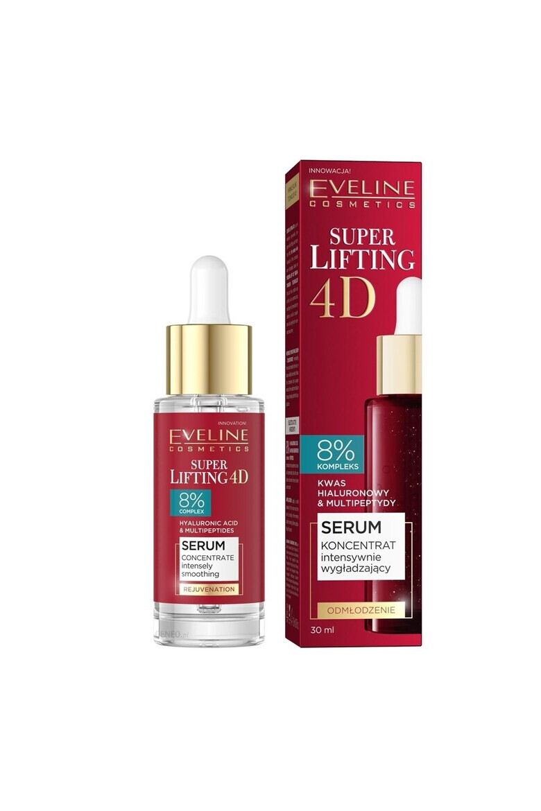 Eveline Cosmetics Serum concentrat de netezire intensiva Super Lifiting 4D 30 ml - Pled.ro