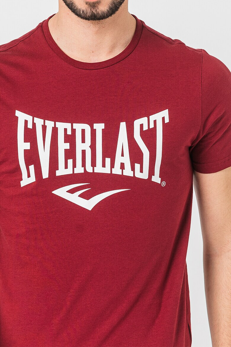 Everlast Tricou cu decolteu la baza gatului si imprimeu logo contrastant Russel - Pled.ro