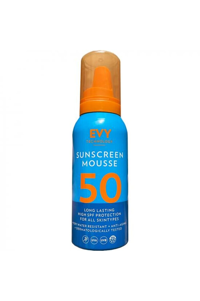 Evy Technology Spuma de fata si corp Unisex SPF 50 100 ml - Pled.ro