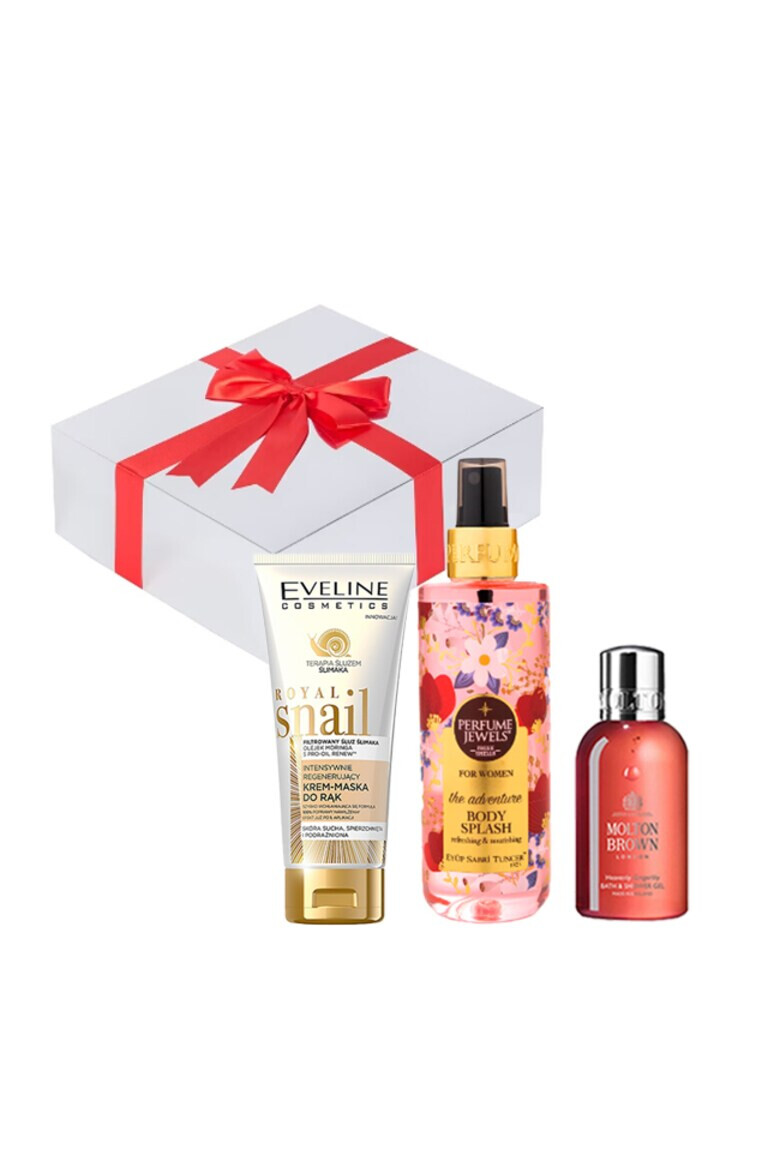 Eyüp Sabri Tuncer 1923 Set Beauty in the Desert Femei Spray de Corp Eyup 250 ml Gel de dus Gingerlily 100ml + Lotiune de corp Royal Snail 100 ml - Pled.ro