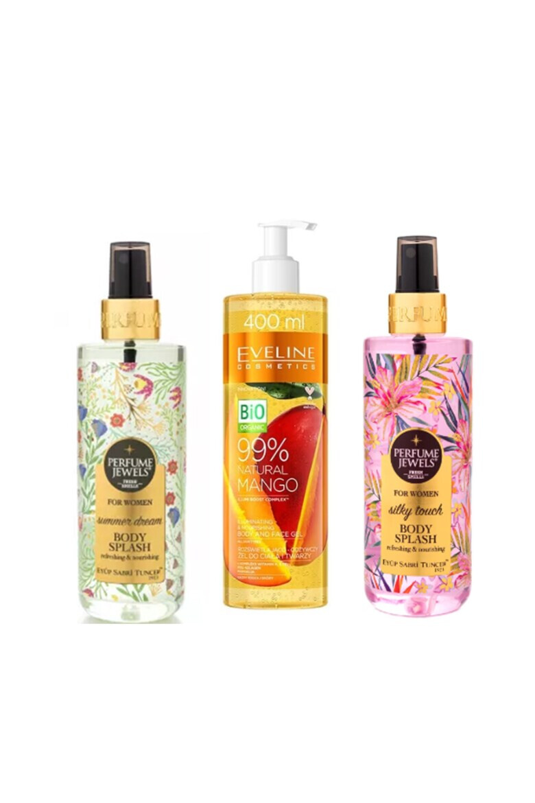 Eyüp Sabri Tuncer 1923 Set Exotic Spa Scents femei 2 x Spray de Corp Eyup 250 ml Gel pentru fata si corp 250 ml - Pled.ro