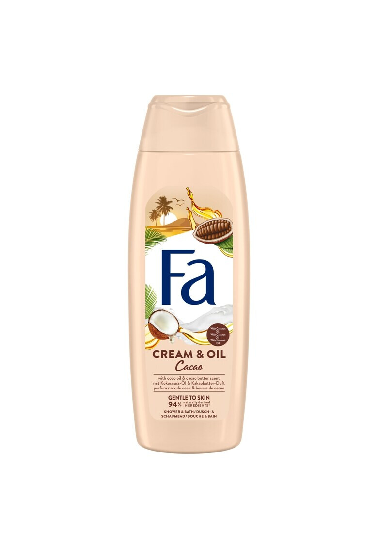 Fa Spuma de baie si dus Cream & Oil Cacao 750 ml - Pled.ro