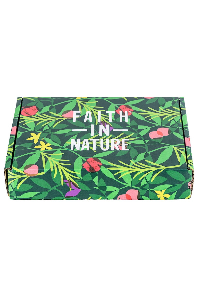 Faith in Nature Set ritual de ingrijire cu Cocos: Sampon 400 ml + Balsam 400 ml + Gel de dus 400 ml + Sapun lichid 400 ml + Sapun sold 100 gr - Pled.ro