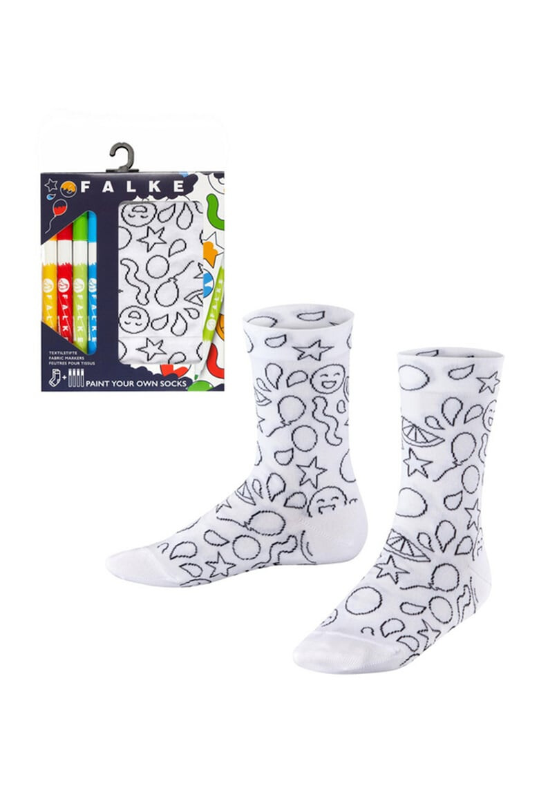 Falke Set Sosete si Creioane Textile Paint your own socks - Pled.ro