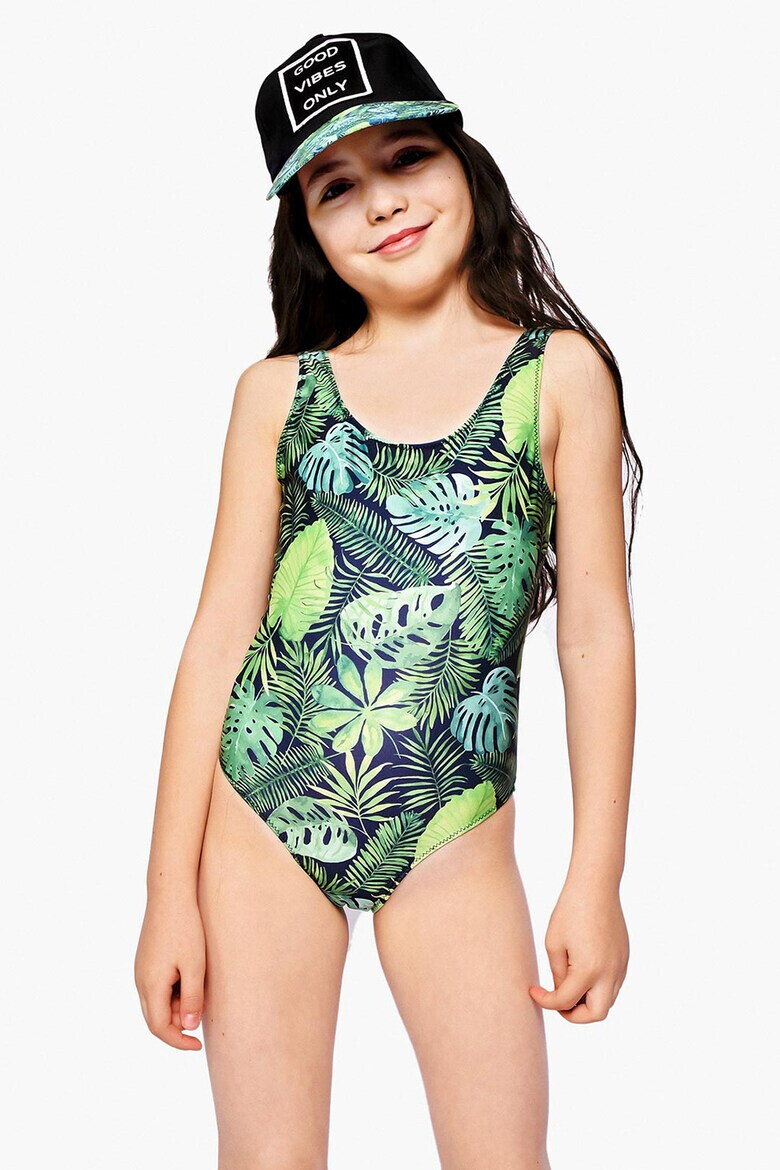 FAMILYSTA® Costum de baie intreg cu model tropical - Pled.ro