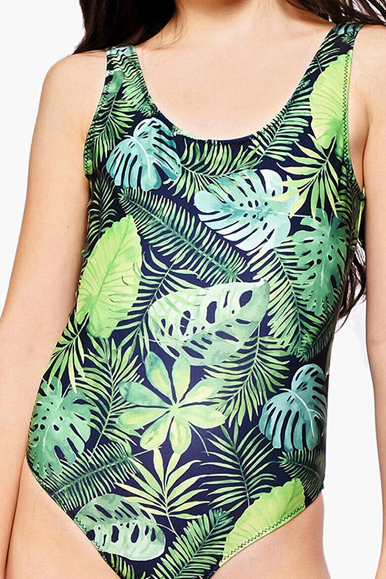 FAMILYSTA® Costum de baie intreg cu model tropical - Pled.ro