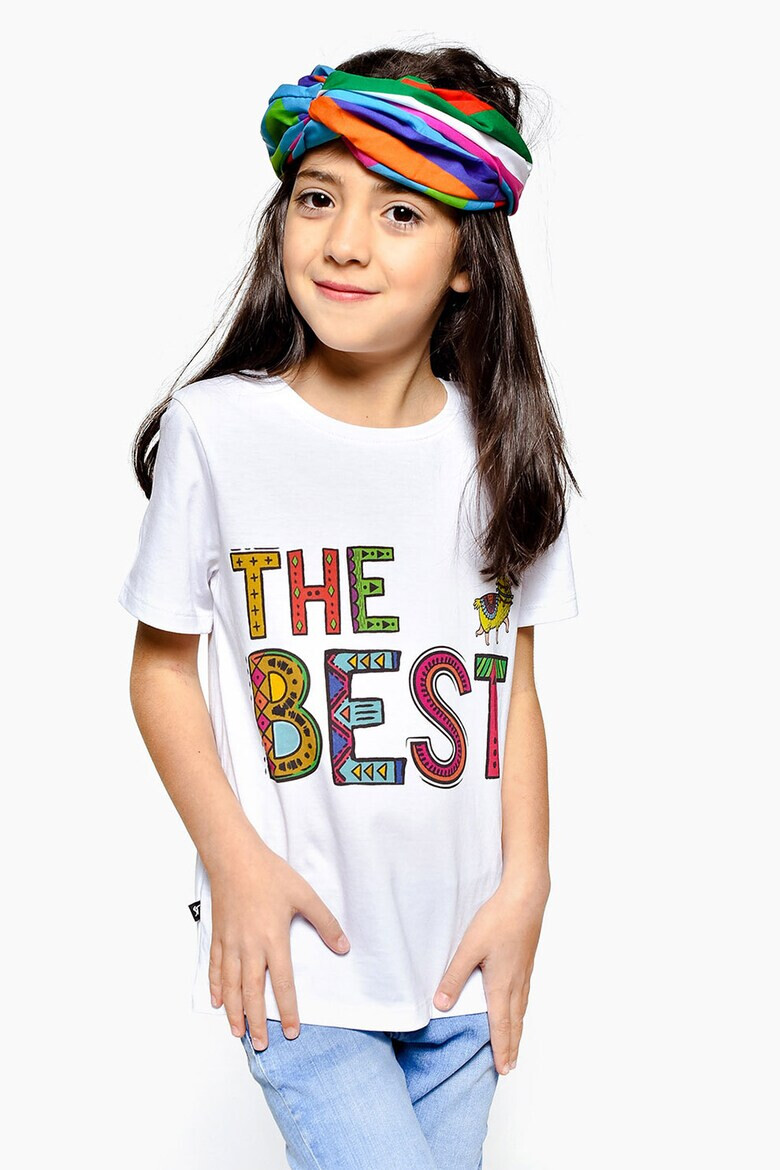 FAMILYSTA® Tricou de bumbac cu text - Pled.ro