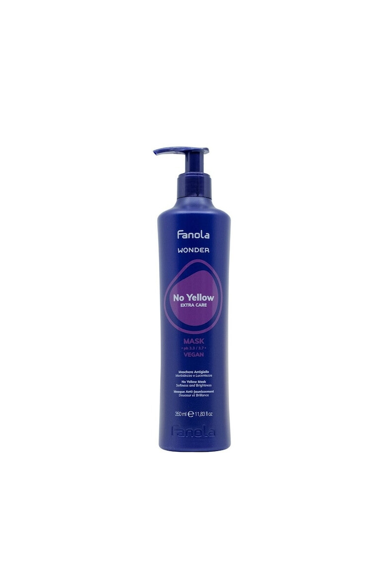 Fanola Masca pentru par blond sau decolorat Wonder No Yellow Mask 350 ml - Pled.ro