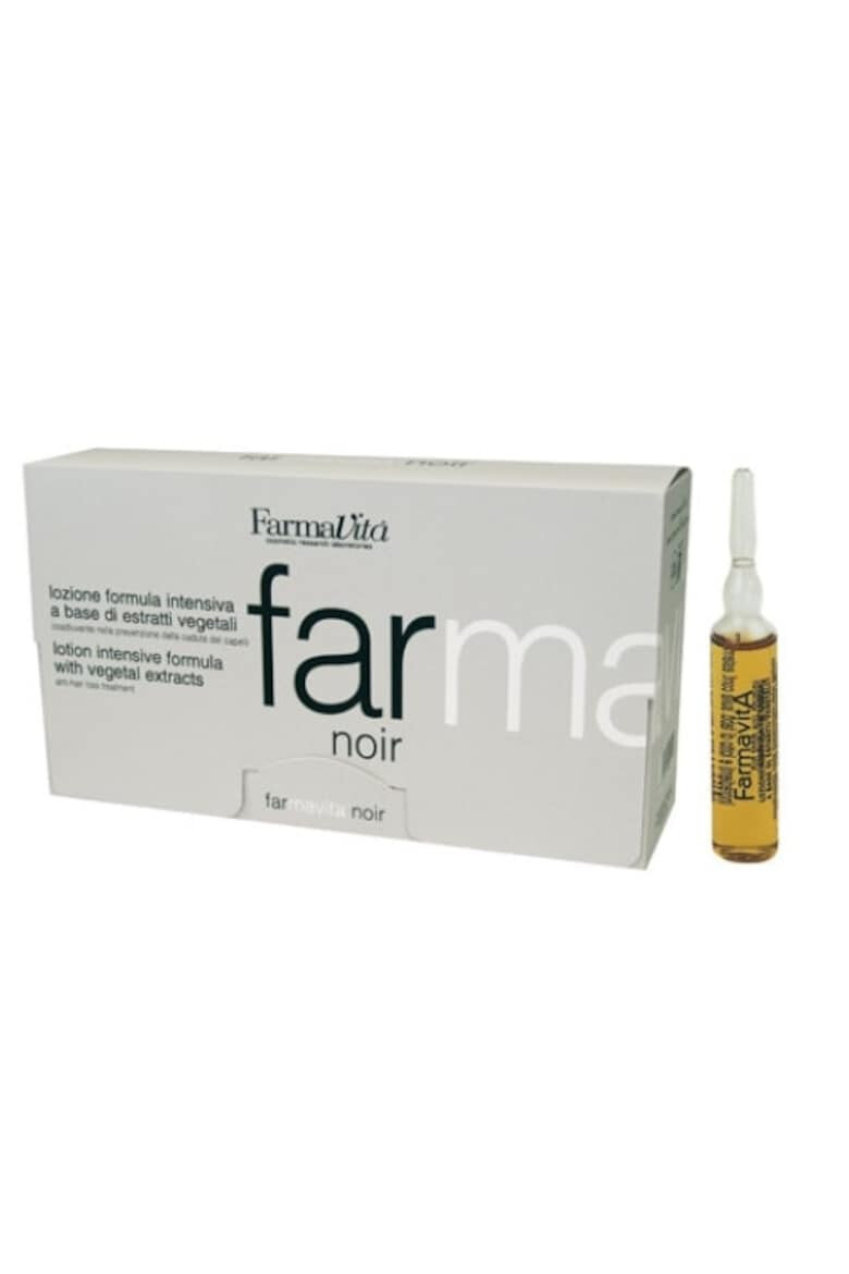 Farmavita Fiole tratament pentru indepartarea excesului de sebum si a matretii Noir 12 x 8 ml - Pled.ro