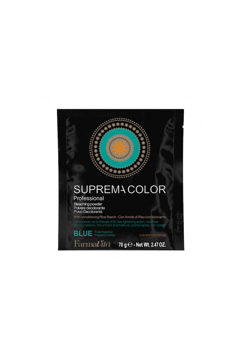 Farmavita Pudra decoloranta 8 tonuri Suprema Bleaching Powder Blue 70 g - Pled.ro