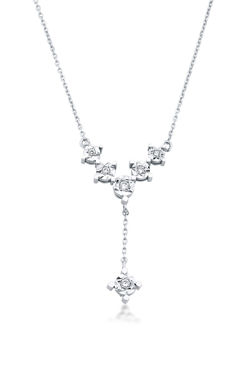 FAVORI JEWELLERY Colier din aur de 14K decorat cu diamante - Pled.ro