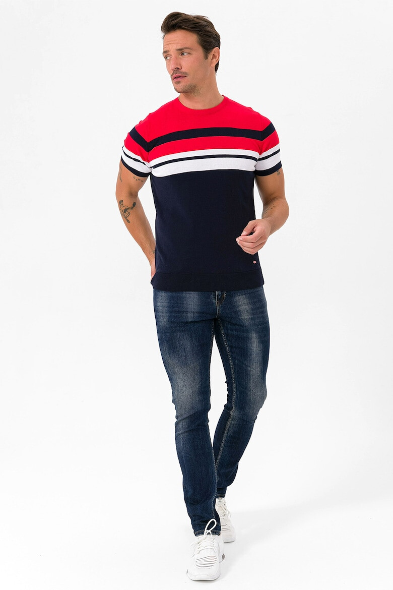 Felix Hardy Tricou de bumbac cu model in dungi - Pled.ro