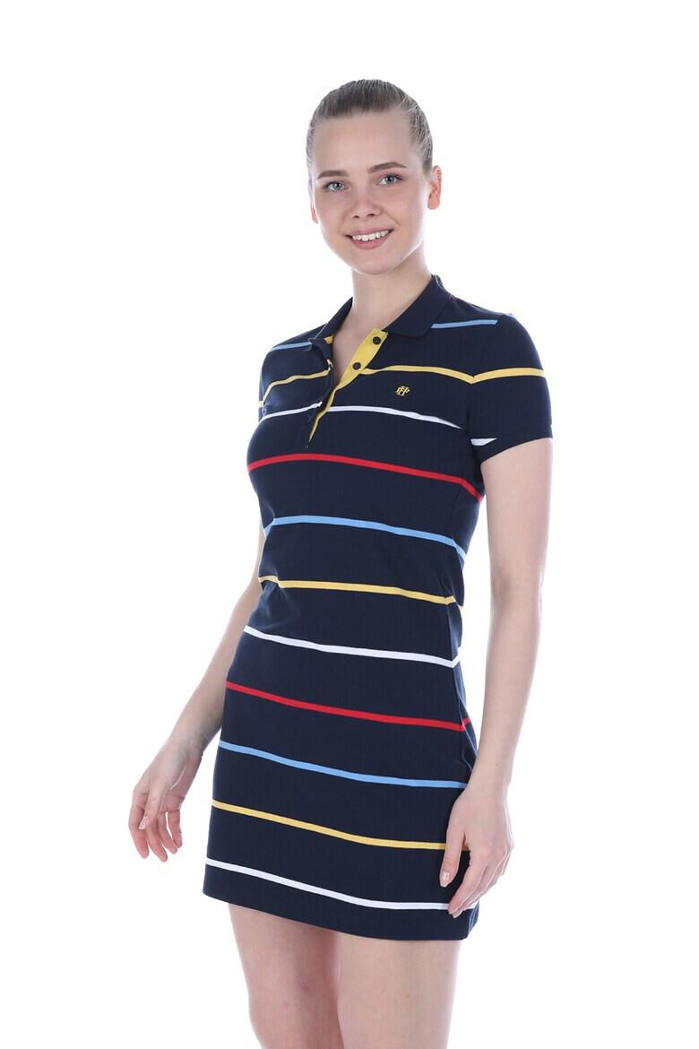 Felix Hardy Rochie polo de bumbac cu dungi - Pled.ro