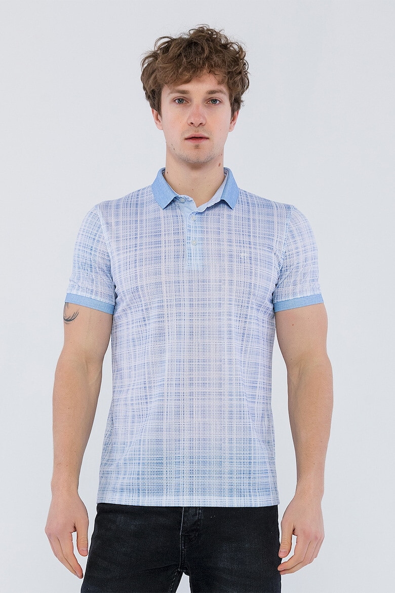 Felix Hardy Tricou polo in carouri - Pled.ro