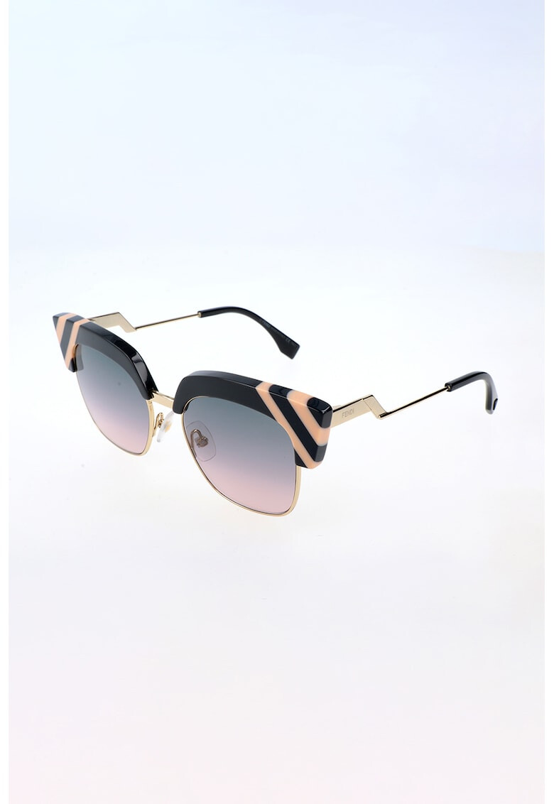 Fendi Ochelari de soare clubmaster cu lentile in degrade - Pled.ro