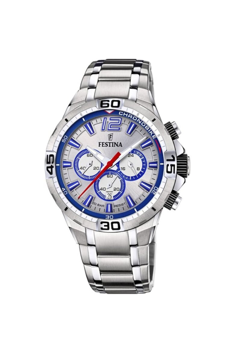 Festina Ceas barbatesc Fonderia F20522/1 Otel inoxidabil 10 ATM Multicolor - Pled.ro