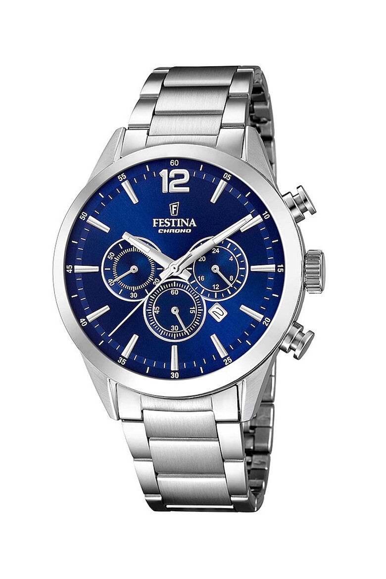 Festina Ceas cronograf cu bratara metalica2 - Pled.ro