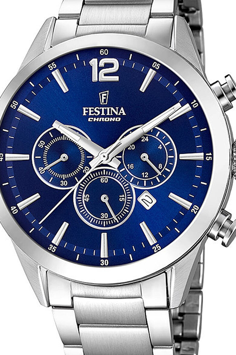 Festina Ceas cronograf cu bratara metalica2 - Pled.ro