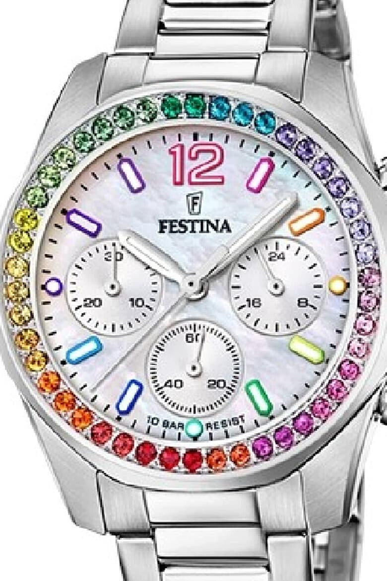 Festina Ceas cronograf cu coroana cu zirconia - Pled.ro