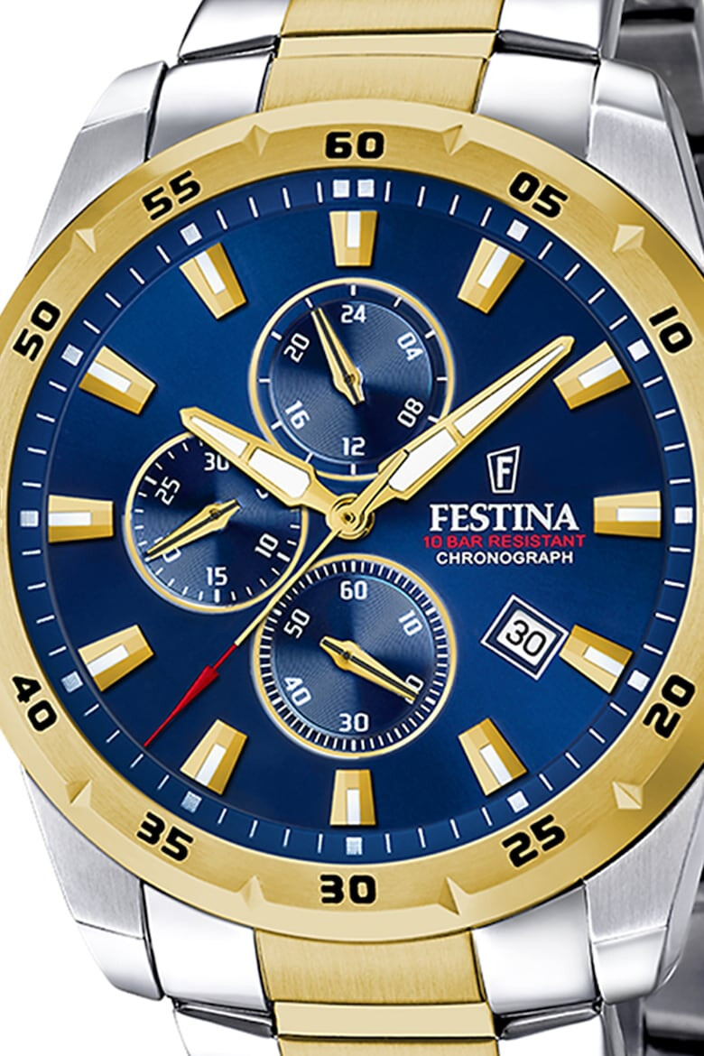 Festina Ceas cronograf cu doua nuante - Pled.ro