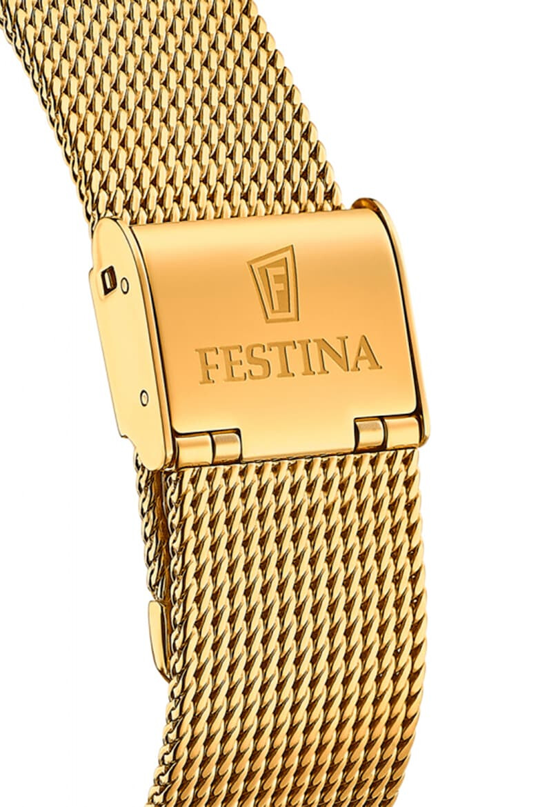 Festina Ceas cu bratara cu model plasa - Pled.ro