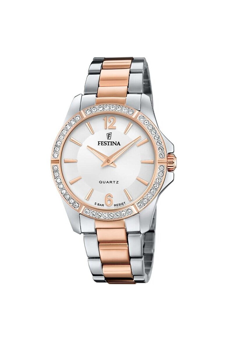 Festina Ceas dama F20595/1 Quartz Argintiu Rose gold - Pled.ro