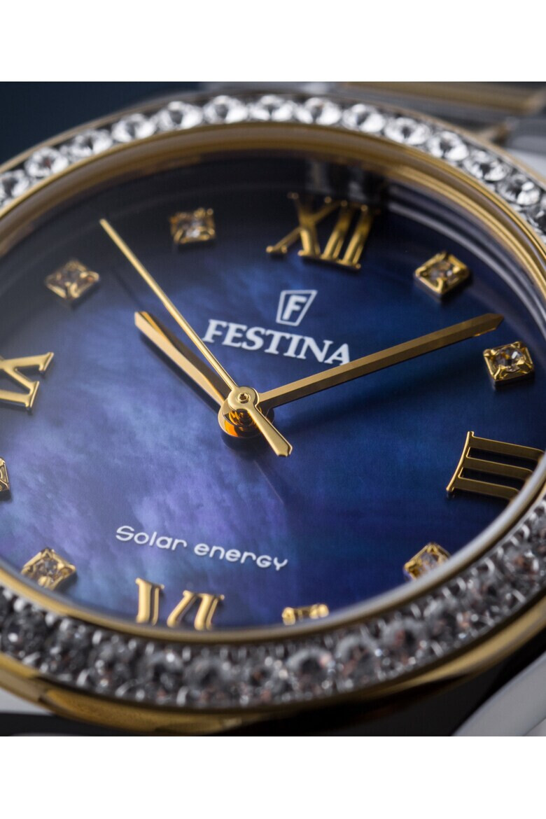 Festina Ceas dama Sticla/Inox Auriu/Argintiu - Pled.ro