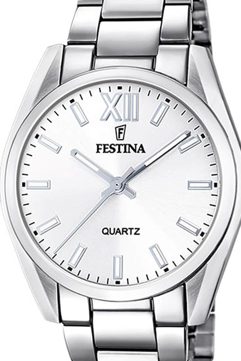 Festina Ceas din otel inoxidabil cu cadran cu logo - Pled.ro