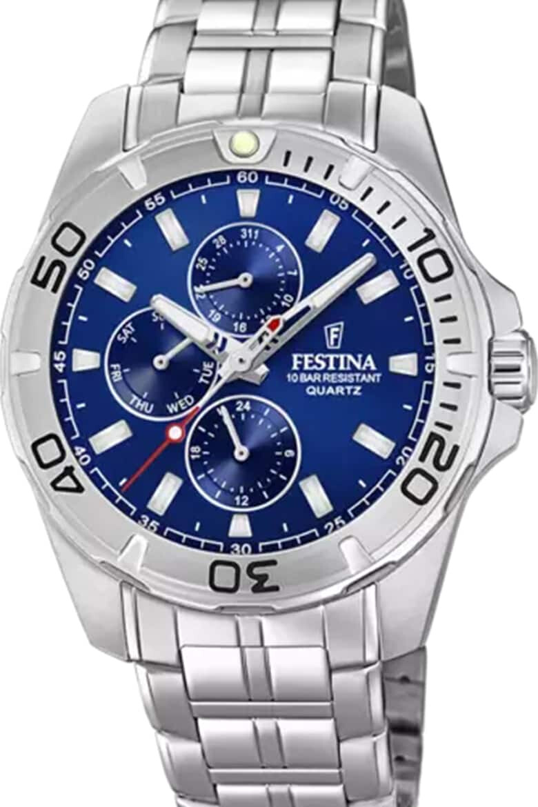 Festina Ceas din otel inoxidabil cu functii multiple - Pled.ro