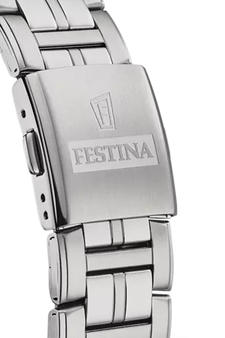 Festina Ceas din otel inoxidabil cu functii multiple - Pled.ro