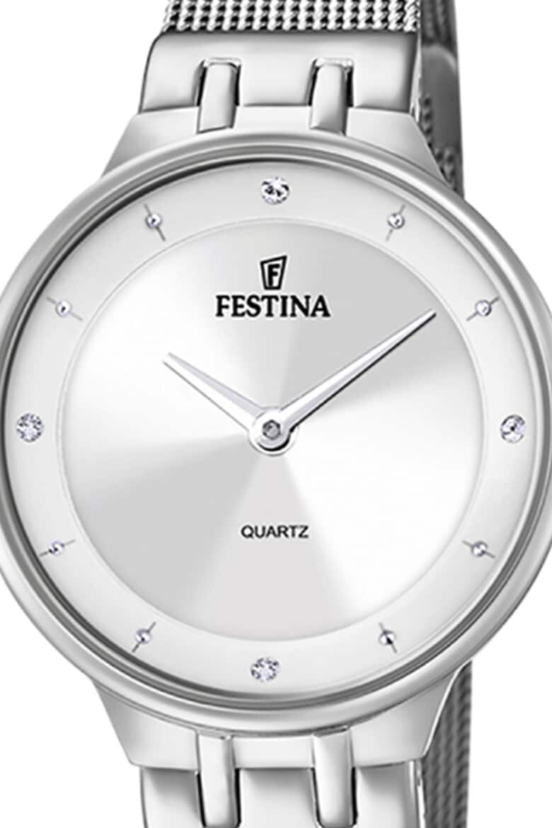 Festina Ceas din otel inoxidabil cu zirconia - Pled.ro