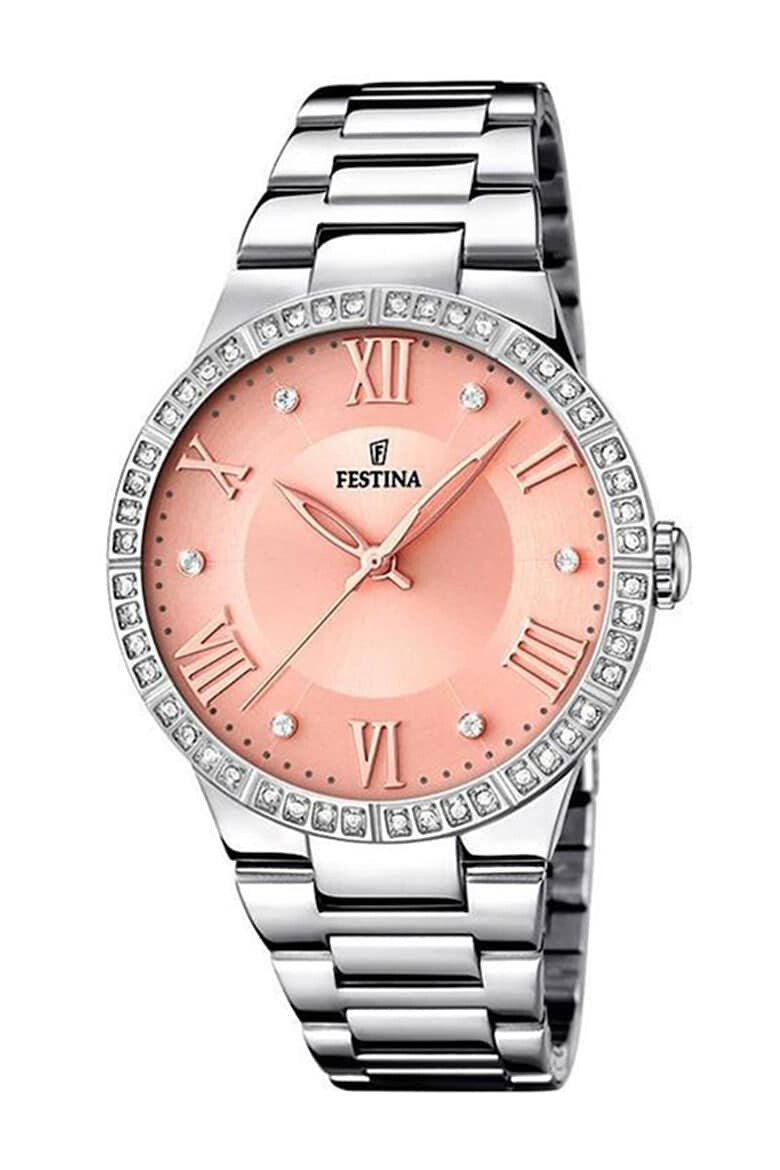 Festina Ceas din otel inoxidabil decorat cu zirconia - Pled.ro