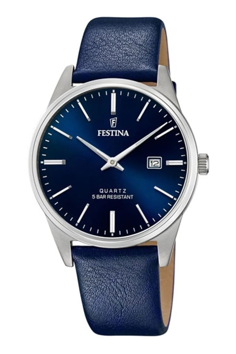 Festina Ceas quartz cu o curea de piele - Pled.ro