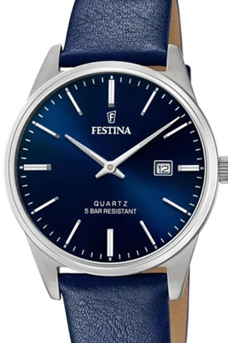 Festina Ceas quartz cu o curea de piele - Pled.ro