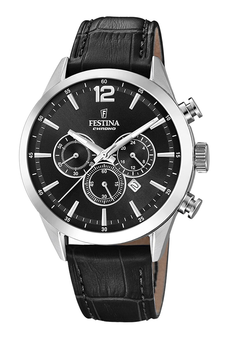 Festina Ceas quartz de otel inoxidabil - Pled.ro