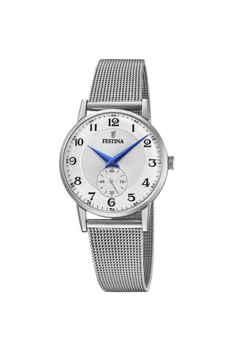 Festina Ceas Retro 5 ATM Argintiu - Pled.ro