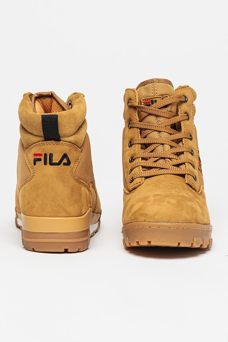 Fila Ghete cu insertii din piele nabuc Grunge II Mid - Pled.ro