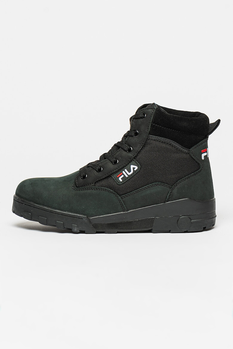 Fila Ghete cu insertii din piele nabuc Grunge II Mid - Pled.ro