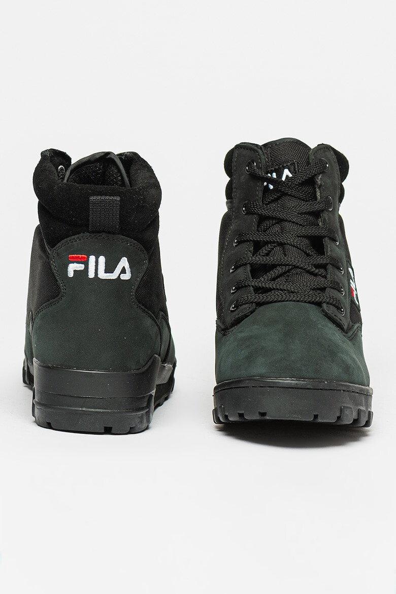 Fila Ghete cu insertii din piele nabuc Grunge II Mid - Pled.ro