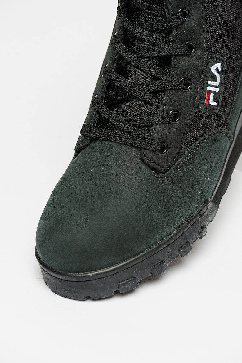 Fila Ghete cu insertii din piele nabuc Grunge II Mid - Pled.ro