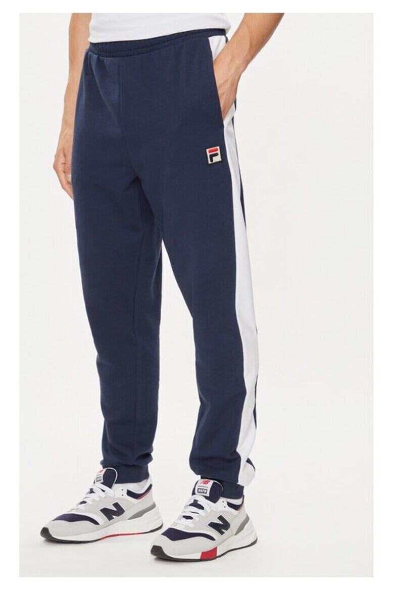 Fila Pantaloni barbati 18722 Bumbac/Poliester Bleumarin - Pled.ro