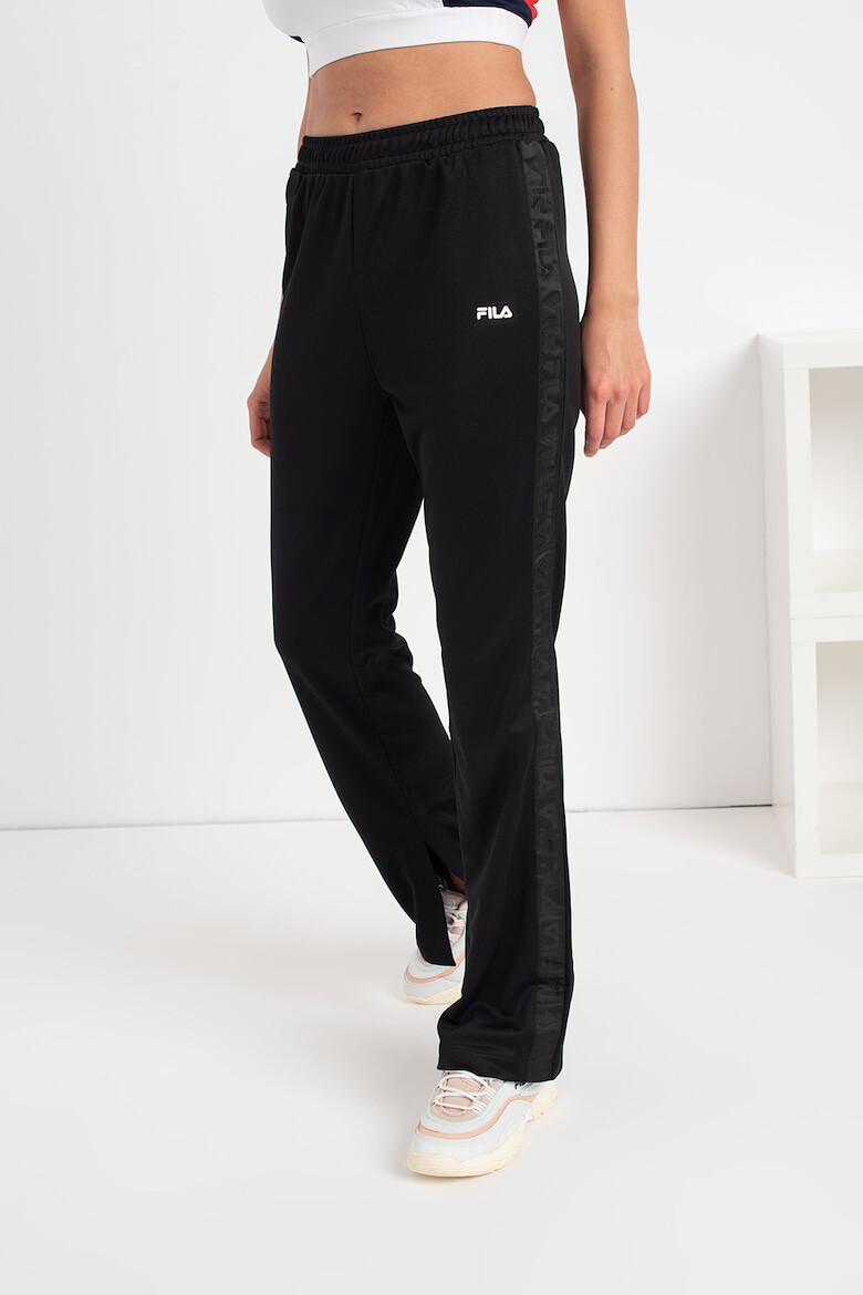 Fila Pantaloni sport cu benzi laterale cu imprimeu logo Netis - Pled.ro