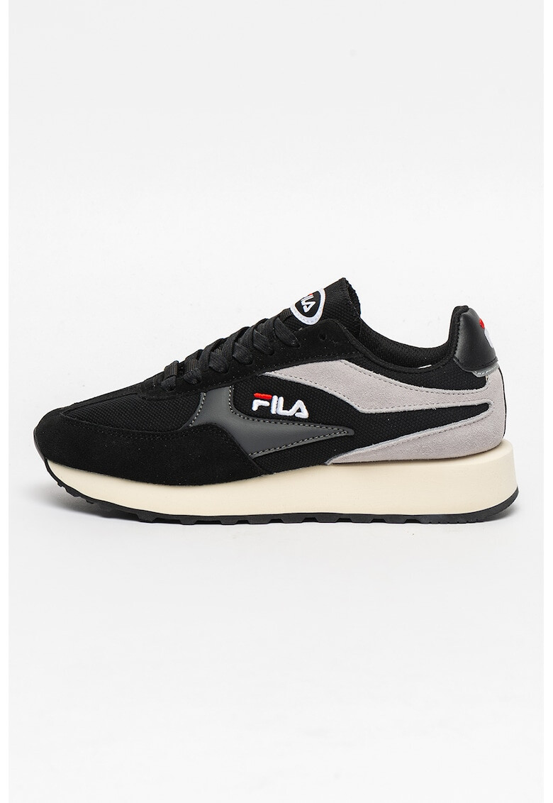 Fila Pantofi sport cu insertii de piele intoarsa Soulrunner - Pled.ro