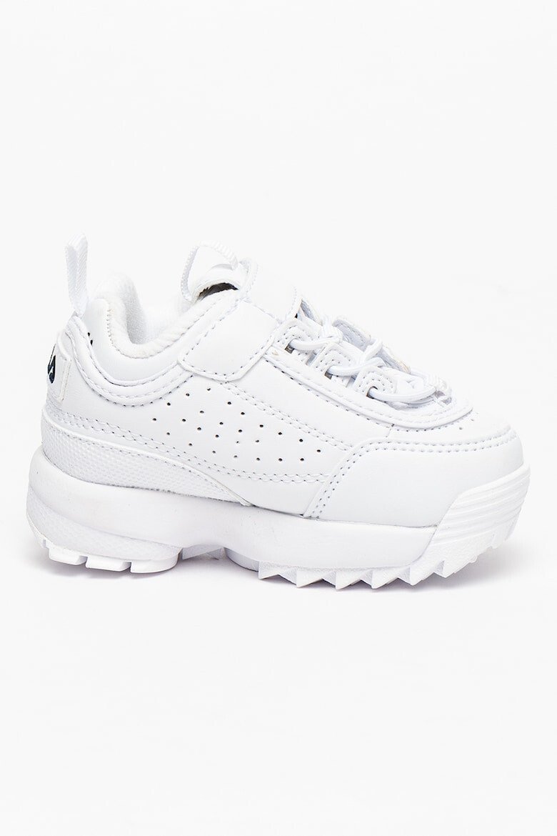 Fila Pantofi sport de piele ecologica cu detaliu logo contrastant Disruptor - Pled.ro