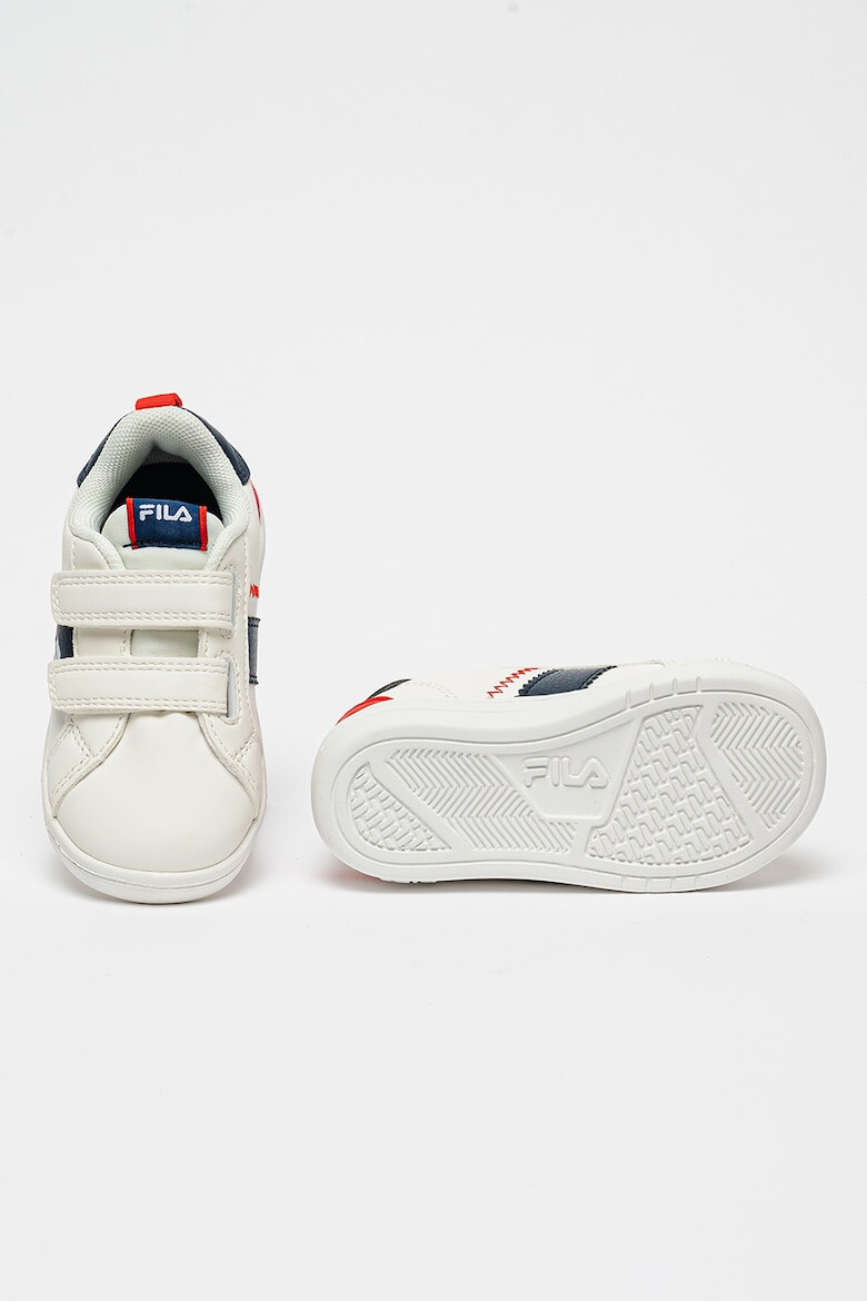 Fila Pantofi sport de piele ecologica cu velcro si logo Crosscourt - Pled.ro