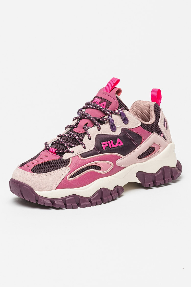 Fila Pantofi sport demi-wedge cu insertii de piele intoarsa Ray Tracer TR2 - Pled.ro