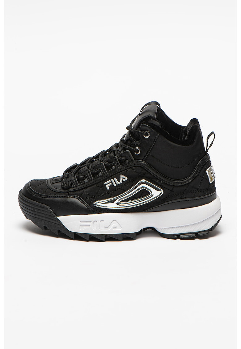 Fila Pantofi sport inalti de piele ecologica si material textil Disruptor - Pled.ro