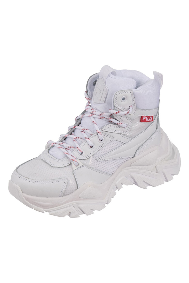 Fila Pantofi sport mid-high cu garnituri din piele Electrove Desert - Pled.ro