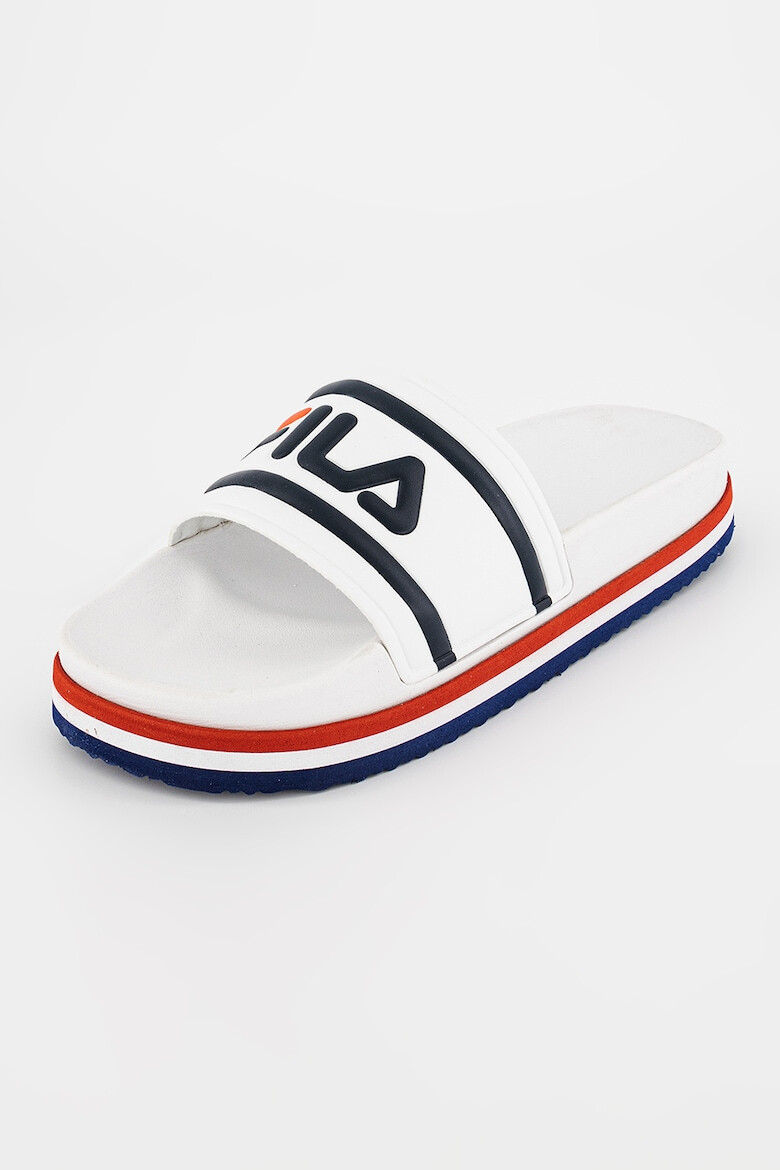 Fila Papuci flatform cu imprimeu logo Morro Bay - Pled.ro